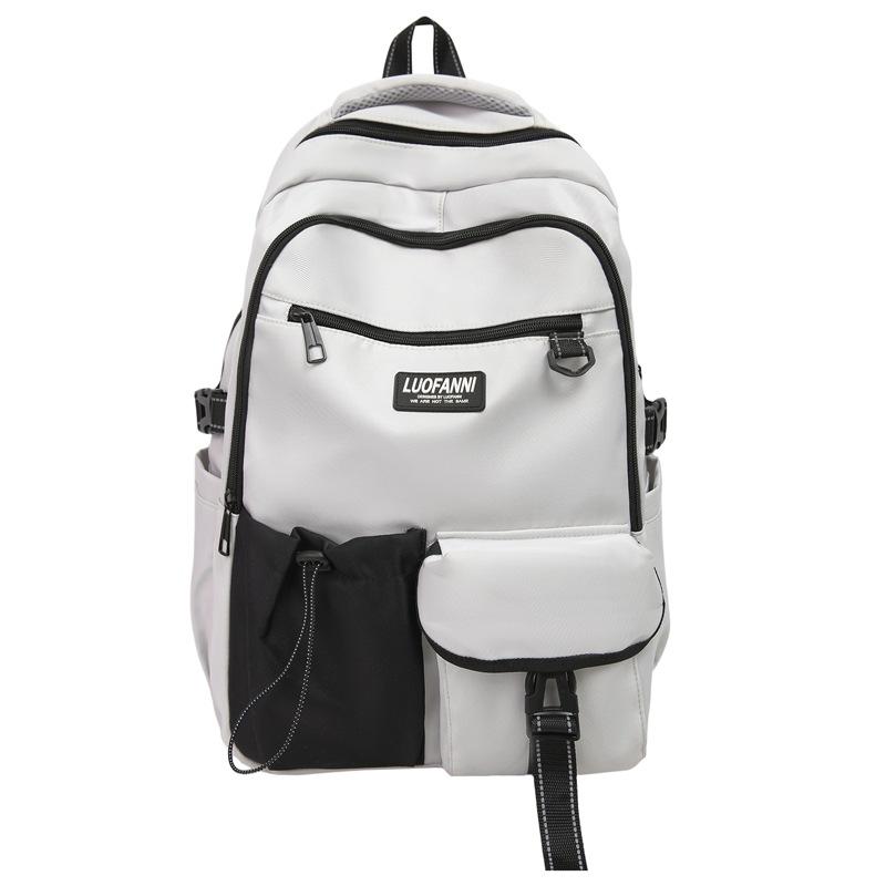 Schoolbag Multi-compartment Backpack Large Capacity Travel Male Student School Bag Ins Niche Tide Brand Light Outdoor Women's Mountaineering Backpack