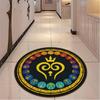 Kingdom Hearts Floor Rug Carpet Bedroom Non-Slip Door Chair Mat Round/square New