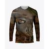 3D Print T Shirt Mens Camouflage Hunting Animals Quail O-Neck T-shirt Casual Long Sleeve Oversized Pullover Fashion Men Clothing
