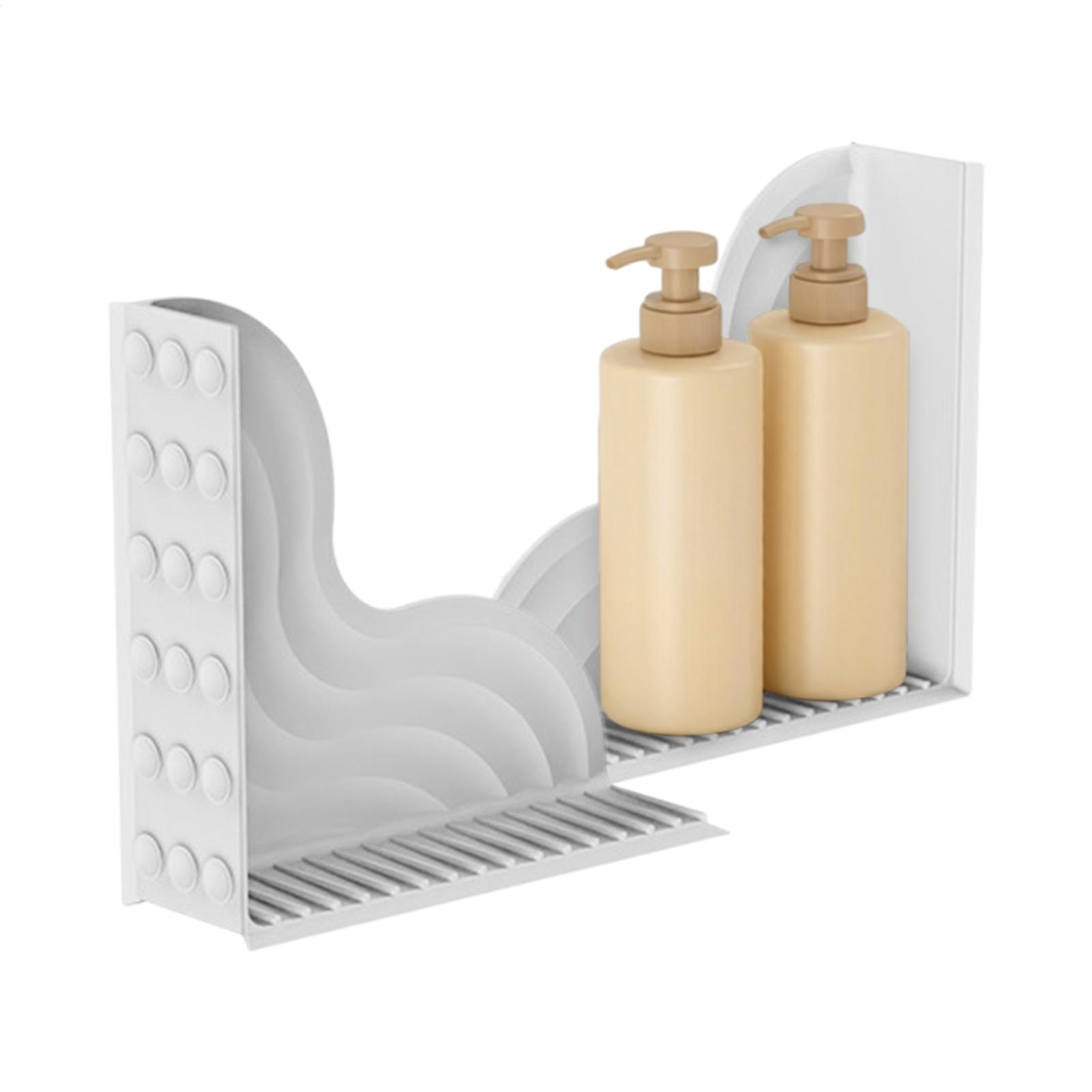Splash Guards for Shower Flexible Strong Suction Cups Bathtub Corner Splash Guard for Kitchen Bathtub Apartment Dorm Homeowners CN