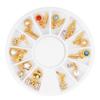 Nail Turntable Five Color Special-Shaped Seven Color Glass Drill Nail Ornament Nail Sticker Nail Art Decoration