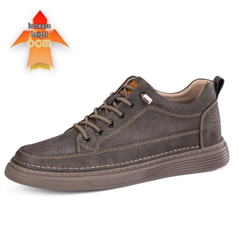 Men`s Retro High-Top Sneakers - Casual