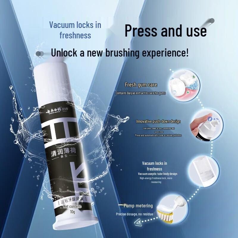 Yunnan Baiyao Refreshing Mint Toothpaste