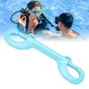 Double Ended Hook 316 Stainless Steel 90MM Quick Release Double Ended   Snap Hook for BCD Weight Bearing Belt