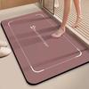 Diatom Mud Absorbent Floor Mat Bathroom Toilet Door Entry Non Slip Foot Mat Toilet Toilet Carpet