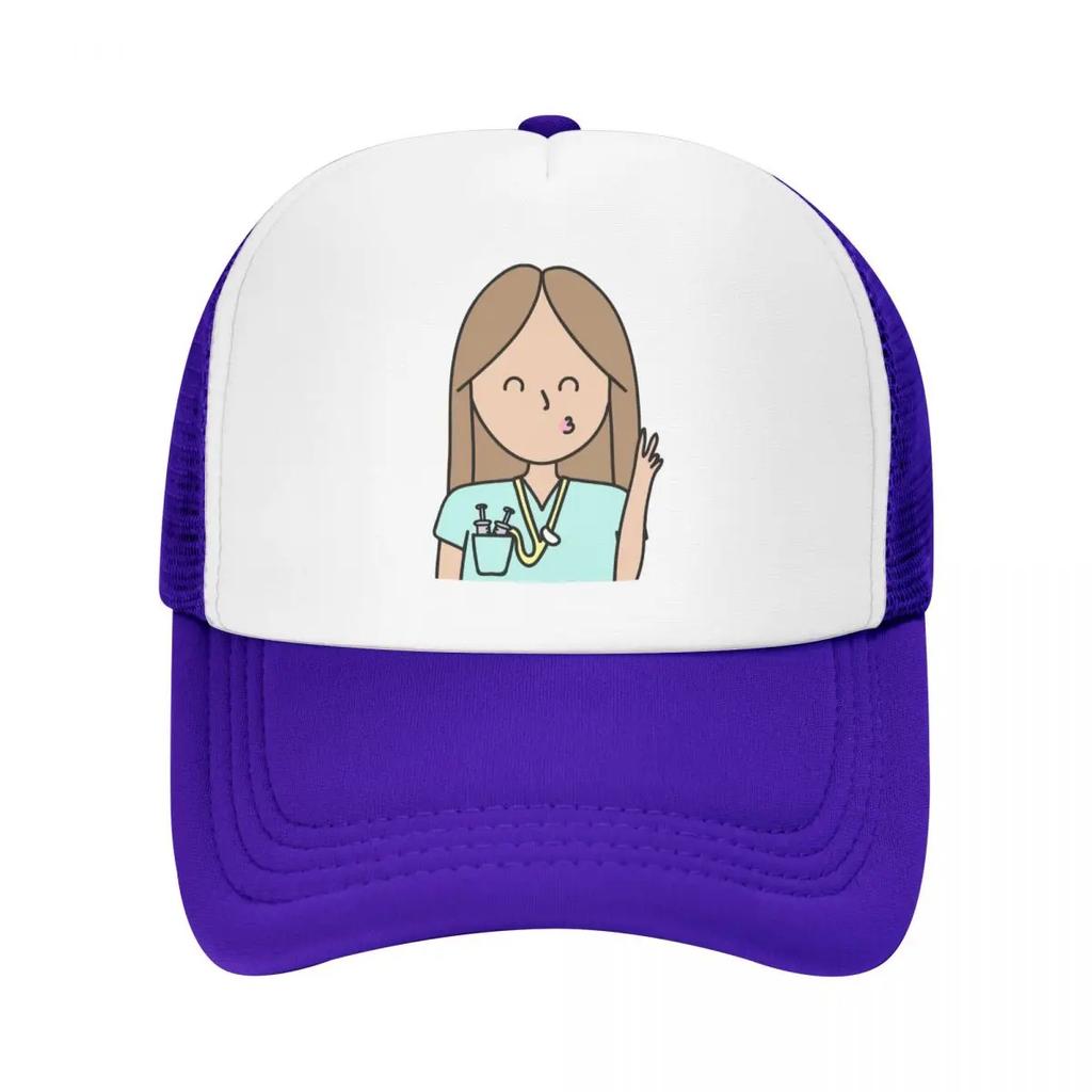 Custom Enfermera En Apuros Doctor Nurse Medical Trucker Hat Women Unisex Adjustable Unisex Baseball Cap Spring Dad Hat