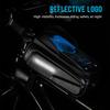 Waterproof   Phone Mount Bags Front Frame Top Tube Bag with Touchscreen Phone Holder Case Cycle Bike Tool Storage Bag Pack