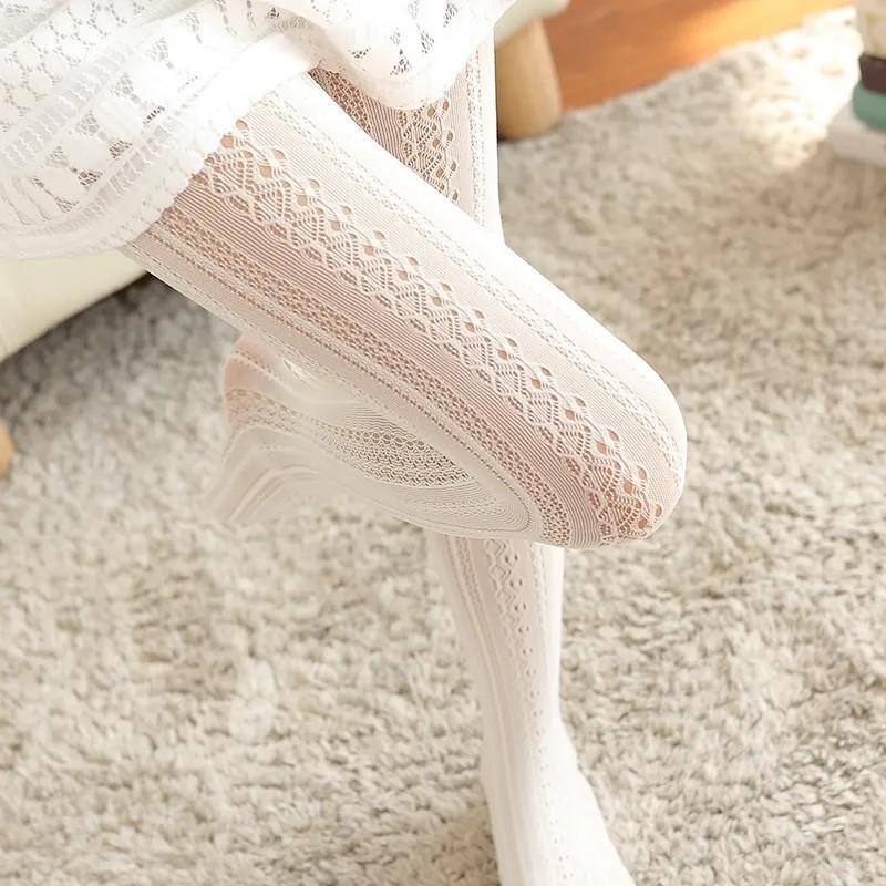 Thick Autumn Women Lolita Tights Stockings Woman White Black Coffee Female Pantyhose Stockings Tattoo Tights