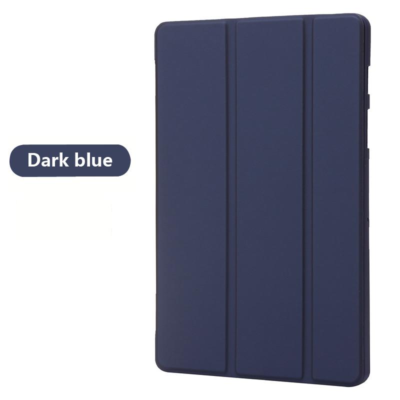 

Funda For Huawei MatePad SE 11 2024 Чехол Чехол Tri-Fold PU Кожа Силиконовый Складной Чехол Подставка Для Matepad SE 11 Чехол Coque Matepad SE 11 2024 темно-синий