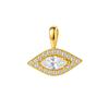 Damila Jewelry Stylish Unique Elegant 925 Sterling Silver 18K Gold Plated More Statement Charm Pendant Layered Necklaces