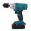 2-IN-1 2800rpm Car Polisher 5" Polishing Pads Electric Drill Driver Kit for 18V Battery Cordless Electric Polishing Machine
