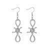 Trendy Alloy Geometric Earrings For Women Fashionable Urban Street Style