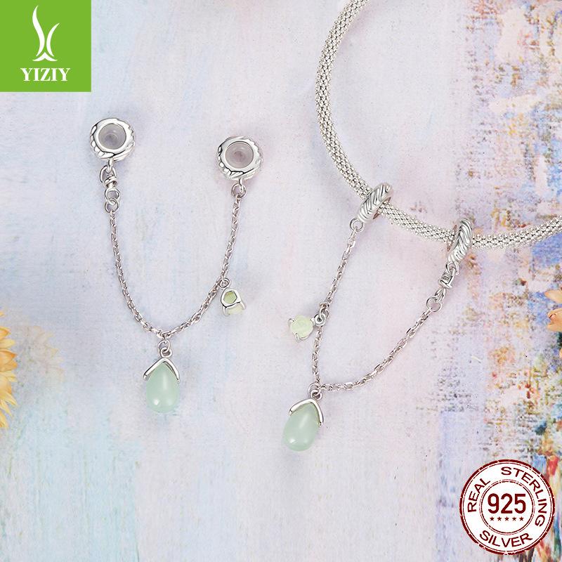 Monet Impression Silicone Safety Chain Wind Personalized Diy Bracelet Beaded Accessories Flower And Grass Spring New