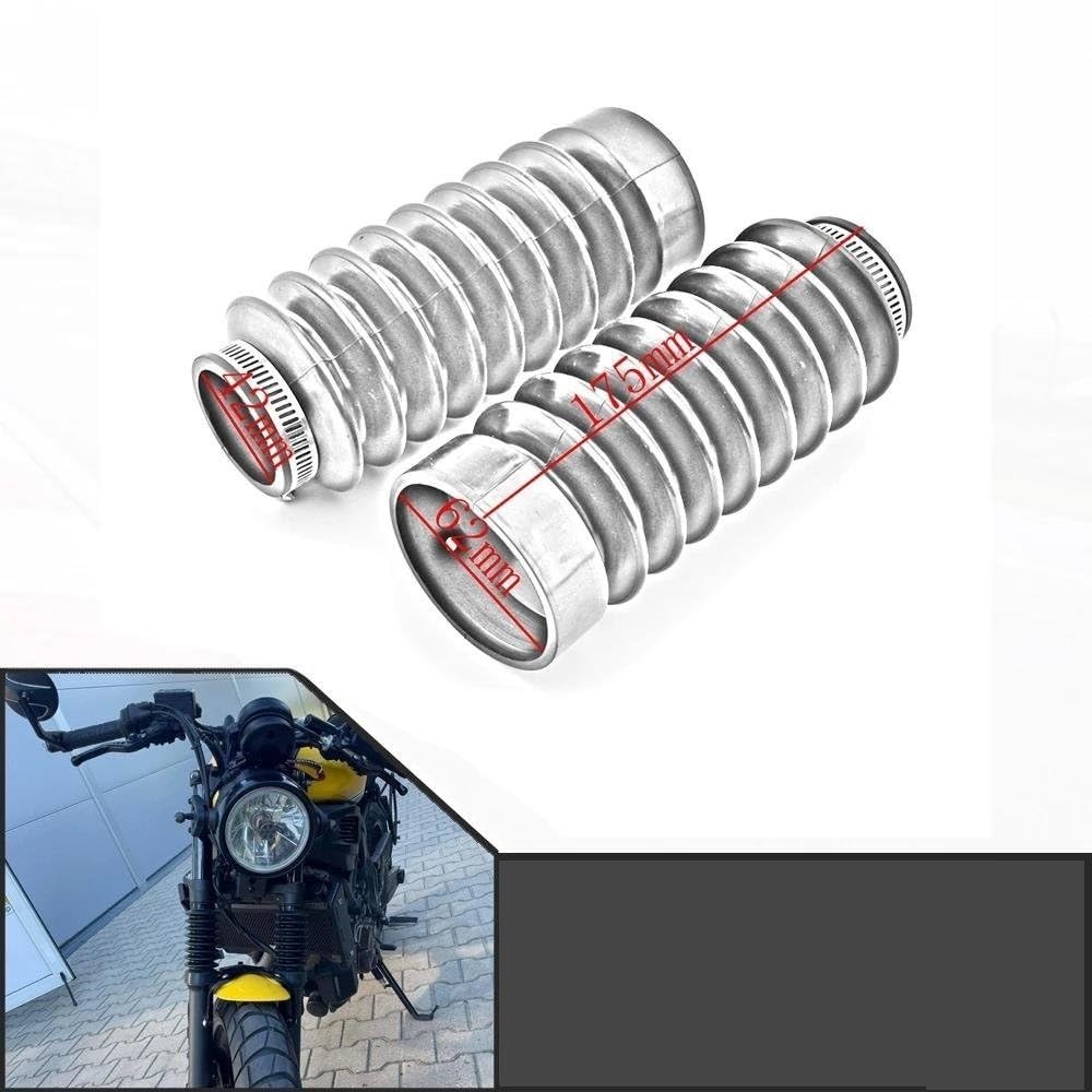 Fit Yamaha XSR700 2016-2022 Steering Stabilizer Motorcycle Front Fork Boot Gaiter Boot Shock Protector Dust Rubber