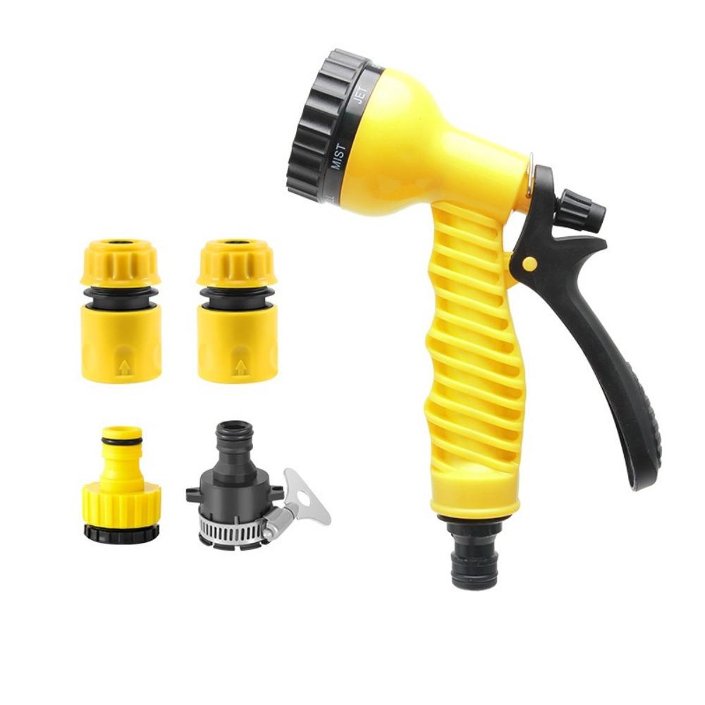 Car Wash Tool Sprinkler Garden Nozzle Set Household 7 Functions Bubble Watering Water