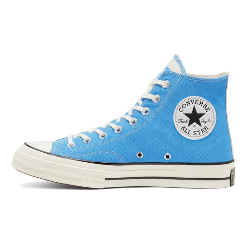 Converse Chuck 70 Hi Trendy High Top Espadrilles Unisex Blue