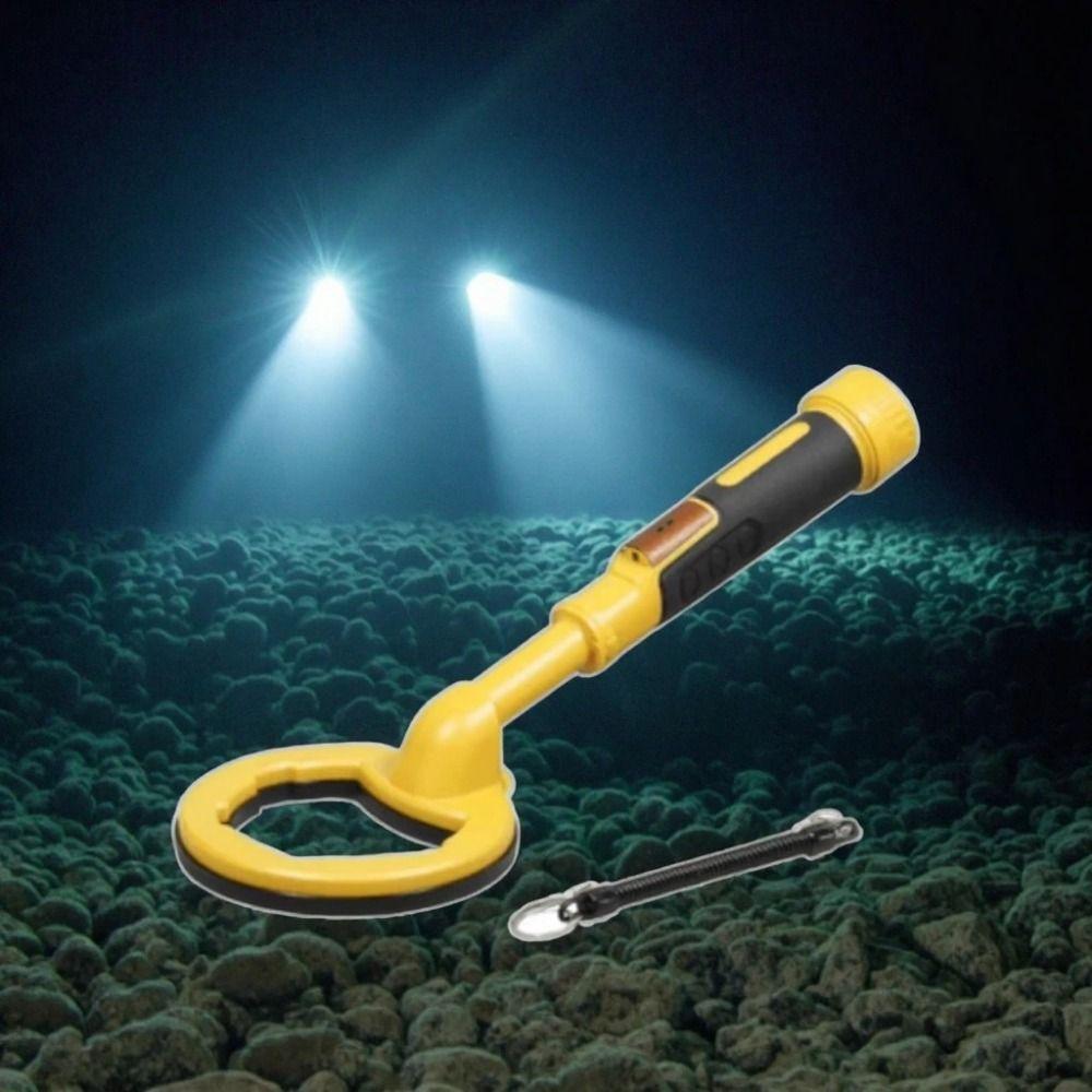 Fully Waterproof Underwater Metal Detector with Led Light Pulse Pinpointer  Archaeology