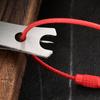 Fly Tying Fishing Line Cutter Scissors Aluminum Construction Sliding Lock Mechanism For Easy Carrying On Vests Bags
