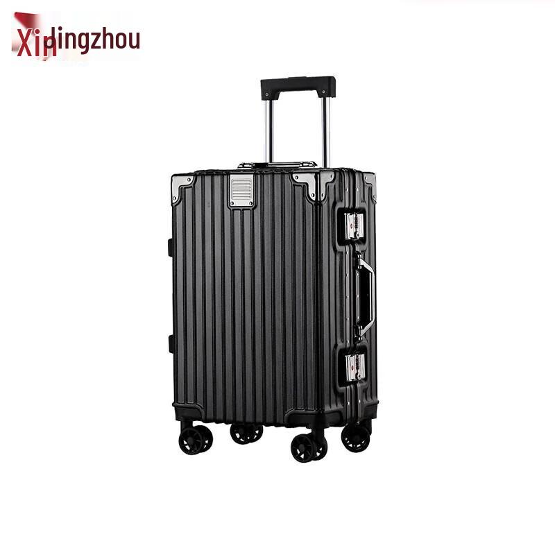 Xin Jing Zhou PC Hardshell Spinner Luggage with Aluminum Frame 20 inch чёрный