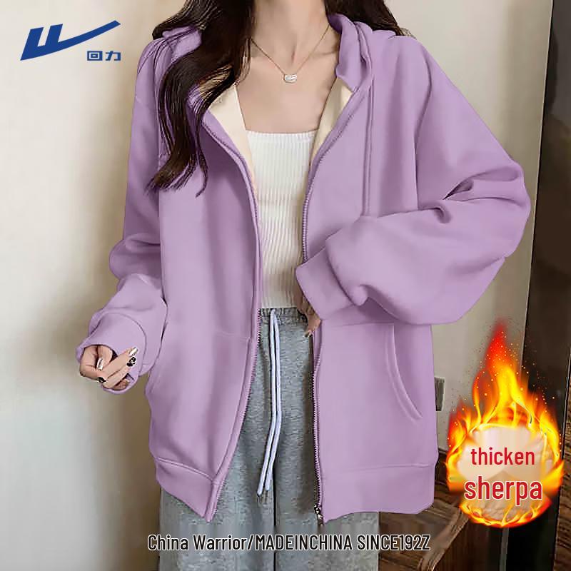 

Women s Fleece-Lined Hooded Jacket M