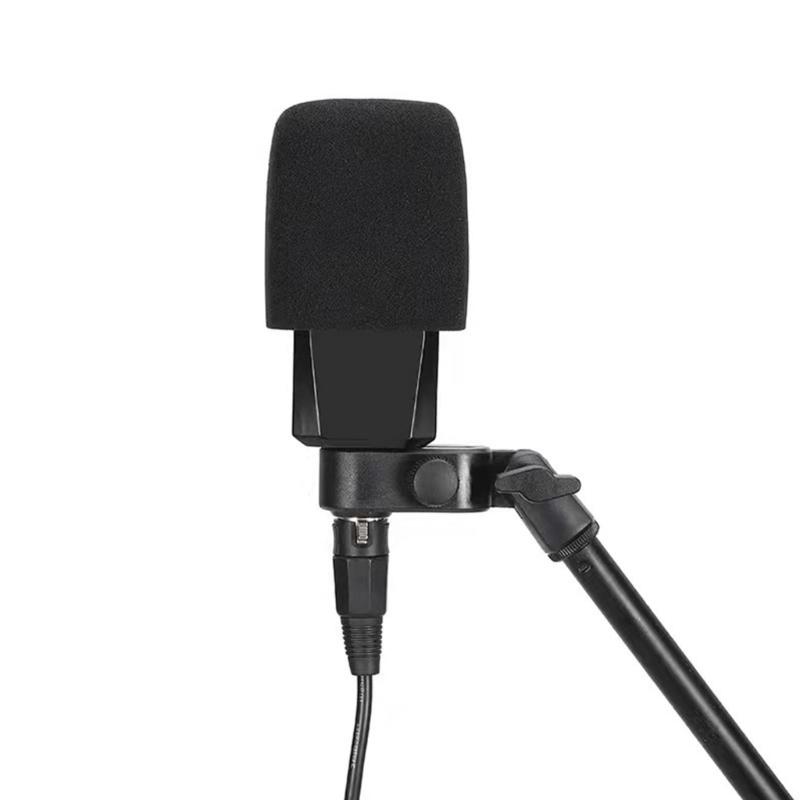 Upgrades Thick Mics Windscreen Square Wind Screen Microphone Cover for Microphones Reduces Noise & Protects Equipment