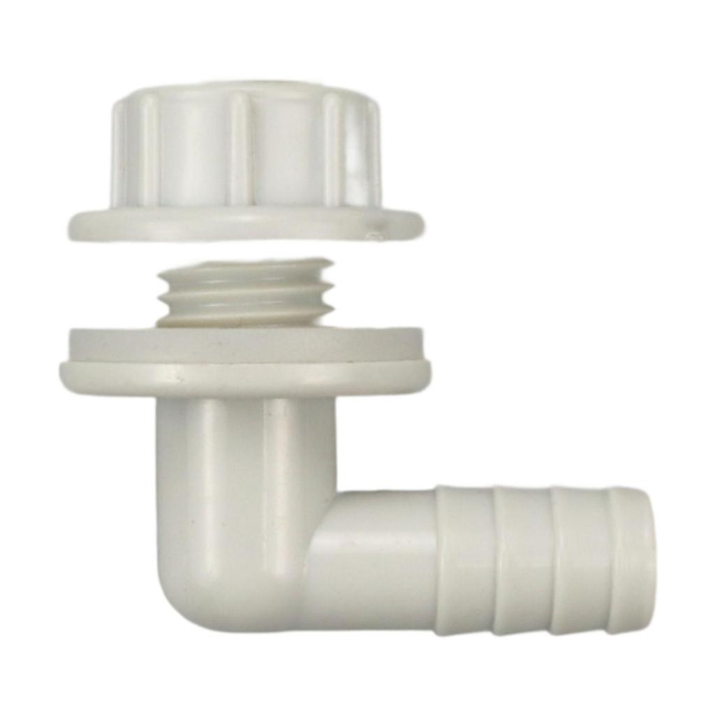 Elbow Connector Hose Nozzle Accessory, Multipurpose Fitting Drainage Connector