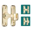 Sliding Barn Door Lock 90°180° Sliding Door Latch Barn Gate Bolt Cabinet Closet Latch  Window Buckle Anti Theft Hardware