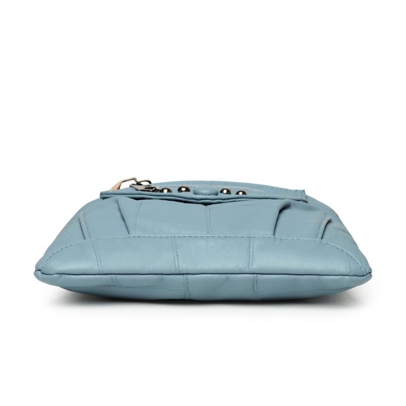 Women's Soft Leather Shoulder Bag Multi-Layer Crossbody Bag