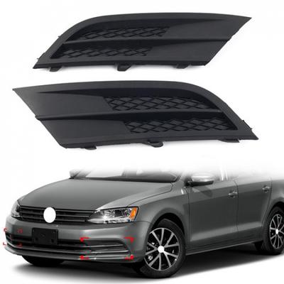 Front Lower Bumper Grille Fog Light Grill Cover For Volkswagen Jetta 2015-2018