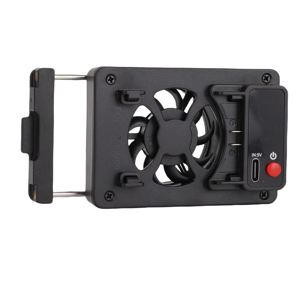 Cooling Fan Fit for A7S3 FX30 A7M4 Camera ABS Quiet Adjustable Camera External Cooling System for Video Recording Live