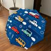 1PC Car Traffic Umbrella-8-Rib Reinforced, Automatic Open, Lightweight & Durable, Cute Fashion Accessory for Outdoor-T399