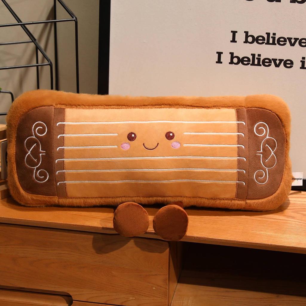 Musical Instrument Doll Figurine: Cute Music-Themed Piano & Guitar Plush Toy, Gift for Girls