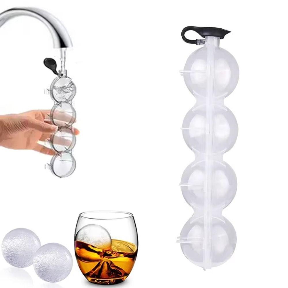 Clear Ice Ball Maker Mold Round Ice Box Summer Ice Cube Maker  for Bar Party