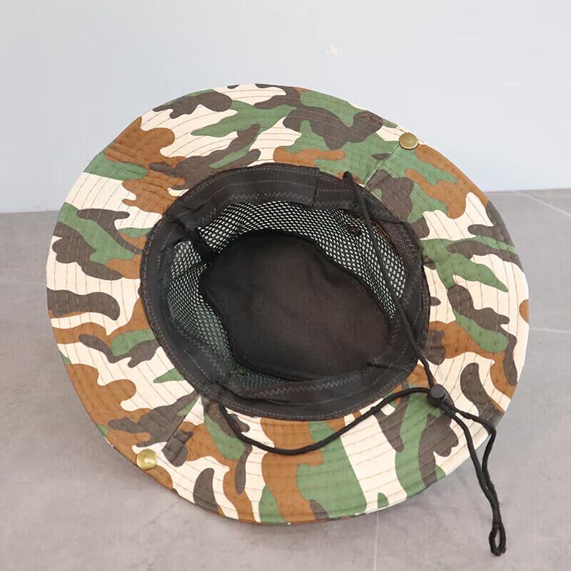 Outdoor Camouflage Mesh Sun Hat