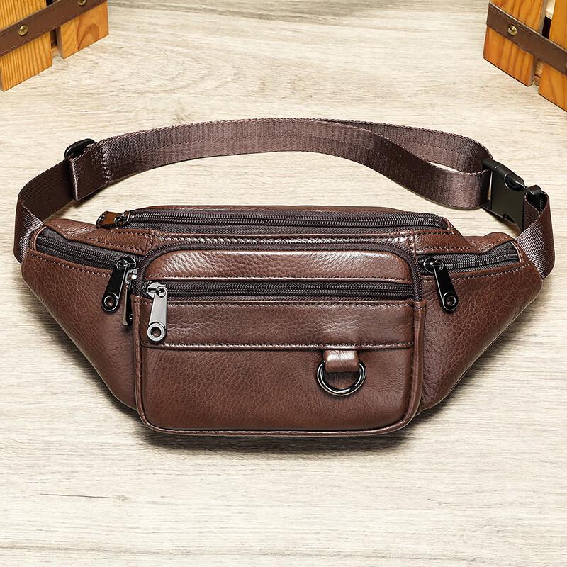 Sacoche Marlott Homme Cuir d'Agneau Affaires Décontracté