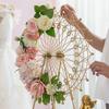 Creative Metal Decorations Wedding Center Romantic Ferris Wheel DIY Artificial Flower Organizer Home Decoration Modern Ornaments