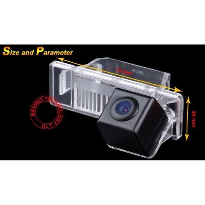 Caméra de recul voiture imperméable ip67 avec vision nocturne pour peugeot 307 307cc citroen quatre &amp; triomphe c4 c5/ nissan qash