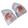 1 Pair Wing Mirror Indicator Light Cover Side Mirror Indicator Lamp Lens Replacement for Iveco Daily 2006‑2012