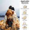 1pc Highland Cow Printing Lightweight Flannel Blanket, Comfortable and Warm Blanket, for Camping Sofa Bed and Couch Office, Suitable for Gift