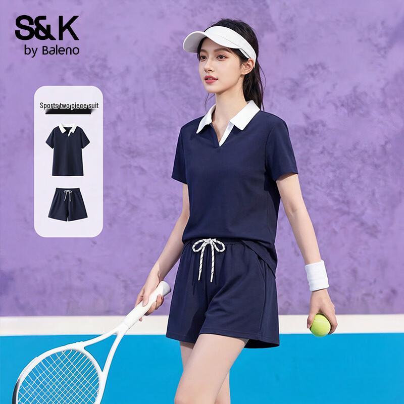 Baleno S&K Women s Polo T-Shirt and Shorts Set S