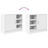 Bathroom Vanity Unit White 63 X 29 X 55 Cm Engineered Wood