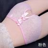 Women Lace Sexy Panties Open Crotch Underwear Lady'S Erotic Crotchless Lingerie Floral See Through Brief Bowknot New