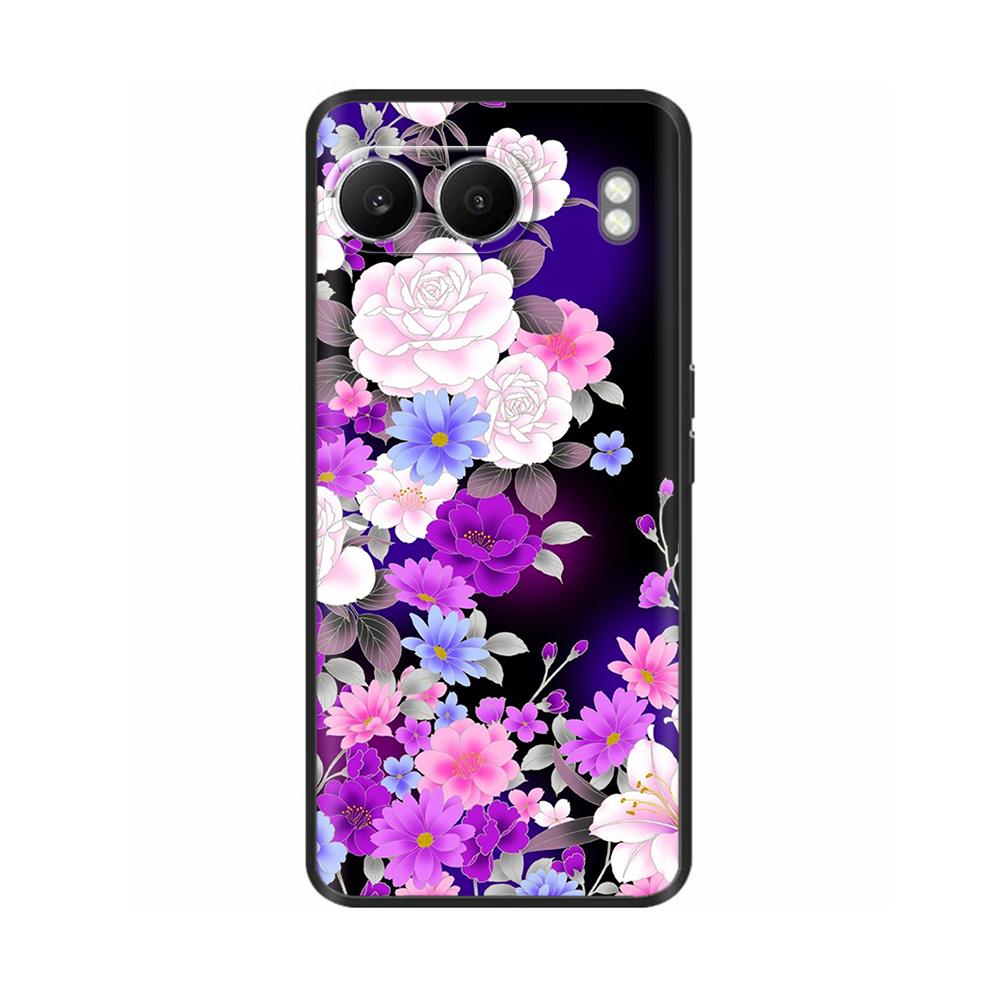 For Oneplus Nord 4 Case Fashion Silicone Black Soft Bumper Back Cover For OnePlus Nord4 5G Phone Cases Cartoon TPU Coque Shells