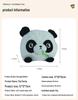 Reversible Panda Plush Toy – New Year Gift Blind Box