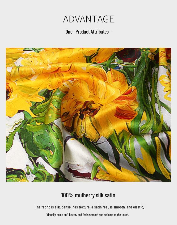 Luxury Mulberry Silk 70cm Square Scarf - Perfect Custom Gift for Mother's Day or Teacher's Day