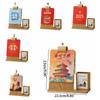 DIY Calendar Loose-leaf Buckle Desk Calendar With Pen Holder Desktop Calendar Ornament  Notes