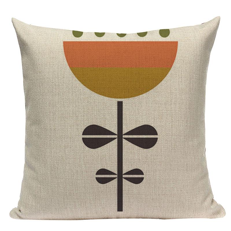 Nordic Home Decor Cushion Covers Geometric Cushions Case Decorative Pillows Cover Custom Vintage Spring Cushion For Sofa Cases