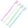 4PCS Orthodontic Toothbrush DoubleEnded Interspace Toothbrush for Braces Teeth Cleaning