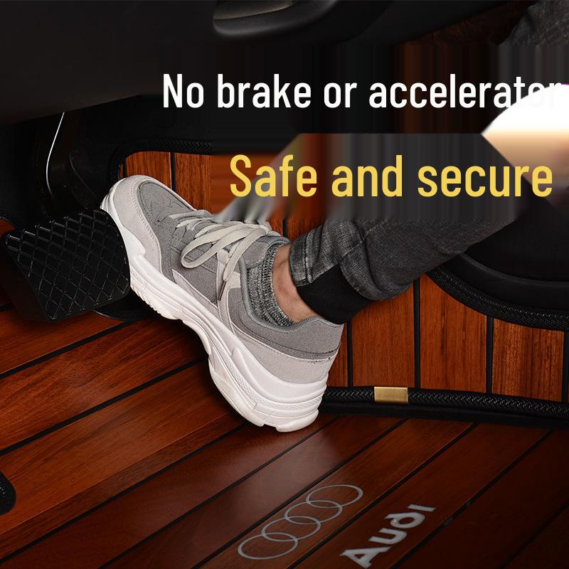 Solid Wood Floor Mats for Mercedes-Benz GLE350, GLS450, Maybach S450, S350, S320, E300l