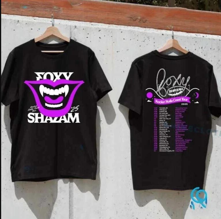 Foxy Shazam Rockin’ Rolla Coast Tour 2026 T-shirt size S-5XL XL